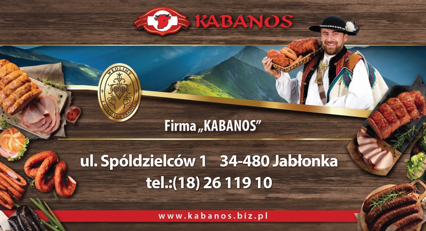 Producent wędlin - Kabanos - wędliny NOWY TARG mięso NOWY TARG